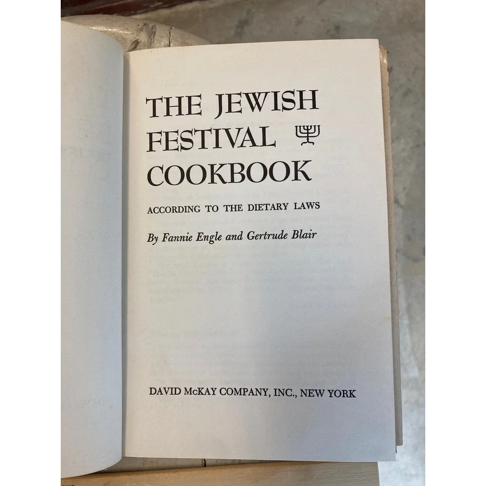 The Jewish Festival Cookbook